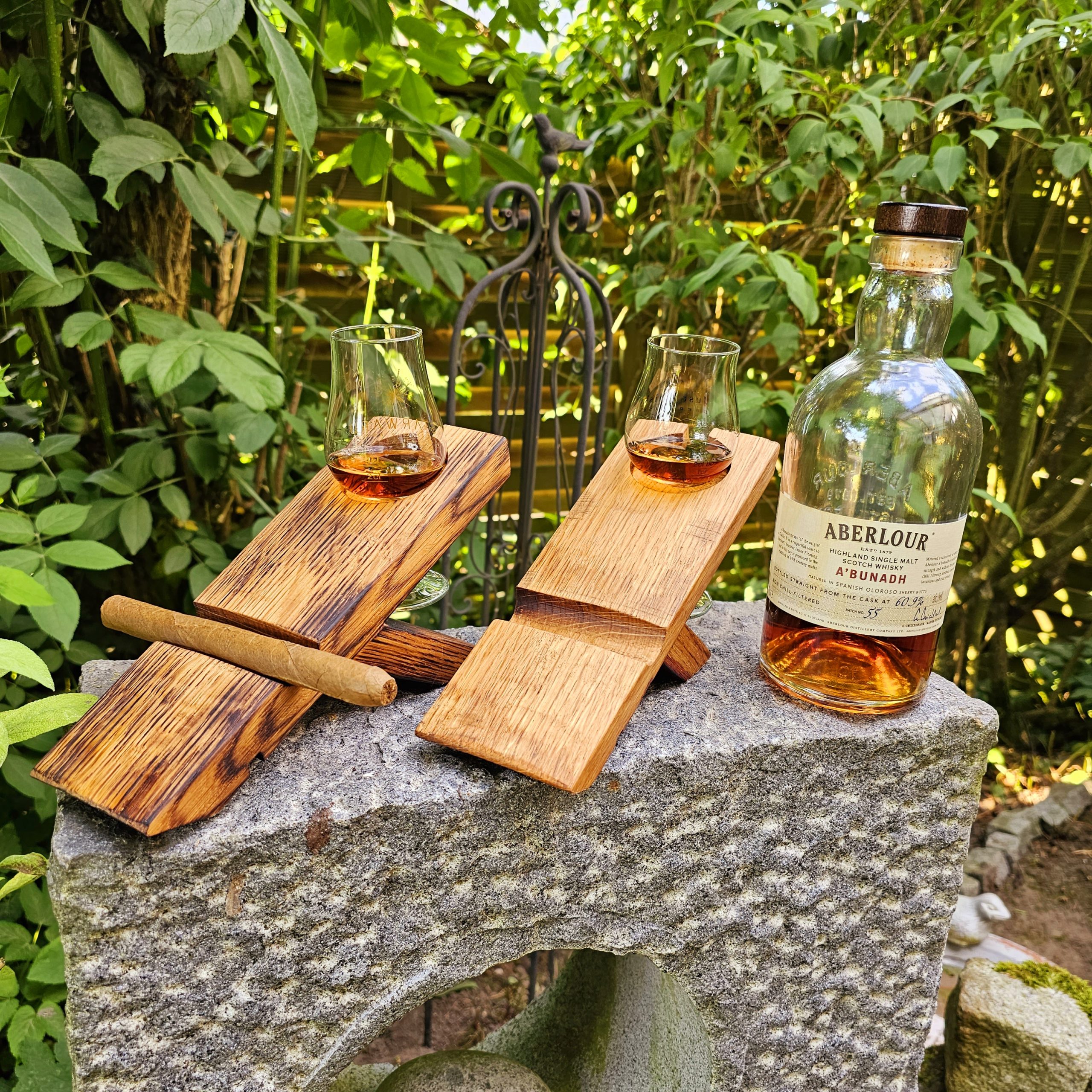 Produktbild von Qianly Whisky-Pipette – Glastropfer Für Verkostungen – Verdünnungszubehör Für Aromakontrolle – Stylisches Glas Mit Ergonomischem Design, 19,5 Cm